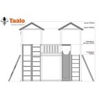 Серия D1 модель 1, детская игровая — спортивная конструкция