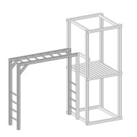 Серия T модель 13 — шведская стенка (элемент детской игровой конструкции)