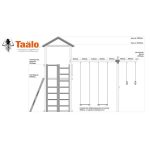 Серия А2 модель 3/1, детская игровая — спортивная конструкция