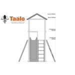 Серия А1 модель 1, детская игровая — спортивная конструкция