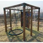 Серия Sh2 модель 1 — детская спортивная конструкция для частных владений