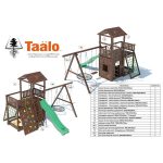 Серия В4 модель 5, детская игровая — спортивная конструкция