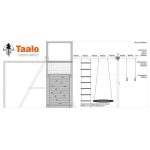 Серия А2 модель 1, детская игровая — спортивная конструкция