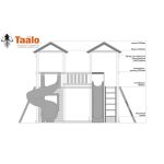 Серия D1 модель 4, детская игровая — спортивная конструкция