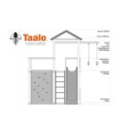 Серия В1 модель 3, детская игровая — спортивная конструкция