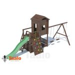 Серия В5 модель 1, детская игровая — спортивная конструкция