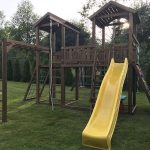 Серия D1 модель 1, детская игровая — спортивная конструкция