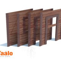 Серия T модель 19 — крыша тканевая двускатная (элемент детской игровой конструкции для частных владений)