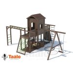 Серия C2 модель 3, детская игровая — спортивная конструкция