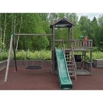 Серия В4 модель 1, детская игровая — спортивная конструкция