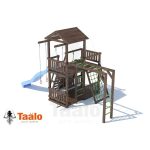 Серия В1 модель 3, детская игровая — спортивная конструкция