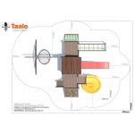 Серия C2 модель 5, детская игровая — спортивная конструкция