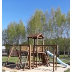 Серия C2 модель 1, детская игровая — спортивная конструкция