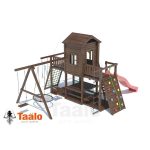 Серия C2 модель 4, детская игровая — спортивная конструкция