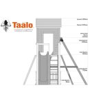 Серия В5 модель 1, детская игровая — спортивная конструкция