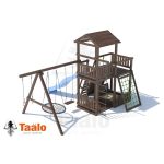 Серия В4 модель 2, детская игровая — спортивная конструкция