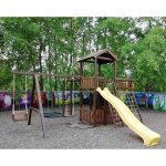 Серия В4 модель 3, детская игровая — спортивная конструкция