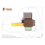 Серия В1 модель 4, детская игровая — спортивная конструкция