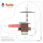 Серия А3 модель 1, детская игровая — спортивная конструкция