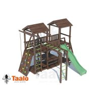 Серия D1 модель 4, детская игровая — спортивная конструкция