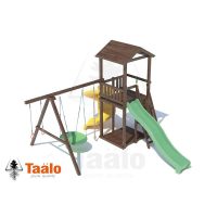 Серия А4 модель 2, детская игровая — спортивная конструкция