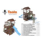 Серия В1 модель 3, детская игровая — спортивная конструкция