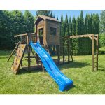 Серия C2 модель 3, детская игровая — спортивная конструкция