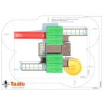 Серия D модель 1, детская игровая конструкция (конструктор)