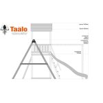 Серия C1 модель 1, детская игровая — спортивная конструкция