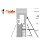 Серия В5 модель 2, детская игровая — спортивная конструкция