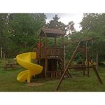 Серия C1 модель 2, детская игровая — спортивная конструкция