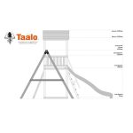 Серия В4 модель 2, детская игровая — спортивная конструкция