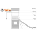 Серия А1 модель 4, детская игровая — спортивная конструкция