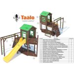 Серия C модель 2, детская игровая конструкция (конструктор)