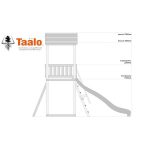 Серия В1 модель 1, детская игровая — спортивная конструкция