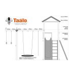 Серия В3 модель 4, детская игровая — спортивная конструкция