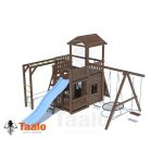 Серия C3 модель 1, детская игровая — спортивная конструкция