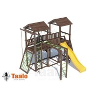 Серия C3 модель 2, детская игровая — спортивная конструкция