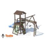 Серия А3 модель 3, детская игровая — спортивная конструкция