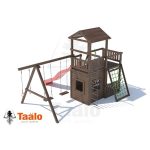 Серия В4 модель 4, детская игровая — спортивная конструкция