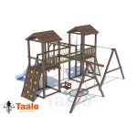 Серия D1 модель 2, детская игровая — спортивная конструкция