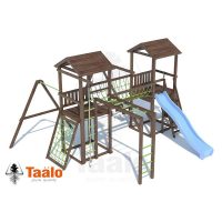 Серия D1 модель 1, детская игровая — спортивная конструкция