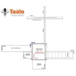 Серия А2 модель 3/1, детская игровая — спортивная конструкция