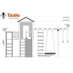 Серия C3 модель 2, детская игровая — спортивная конструкция