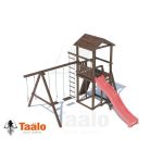 Серия А3 модель 1, детская игровая — спортивная конструкция