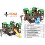 Серия L модель 1 — детская игровая конструкция (конструктор)