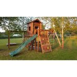 Серия C2 модель 4, детская игровая — спортивная конструкция