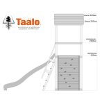 Серия А1 модель 1, детская игровая — спортивная конструкция