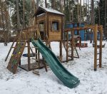 Серия C2 модель 3, детская игровая — спортивная конструкция