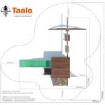 Серия А2 модель 2, детская игровая — спортивная конструкция